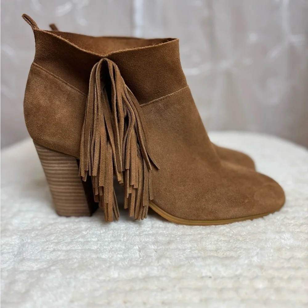 Crown Vintage “Randi” Women’s Leather Ankle Booties, 11M